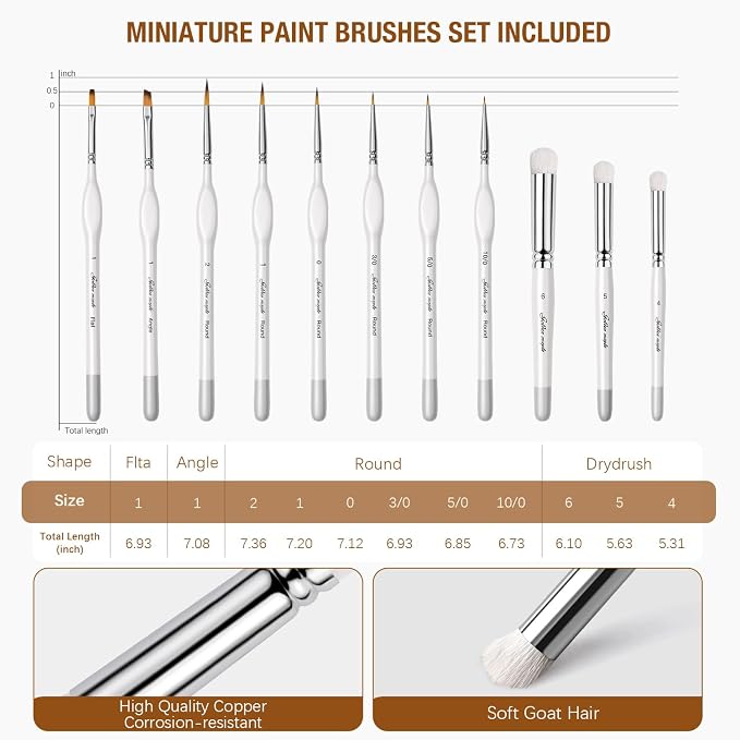 golden maple Wet Pallet for Painting Miniatures 2 in 1 Dry and Wet Palette - Image 5
