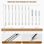 golden maple Wet Pallet for Painting Miniatures 2 in 1 Dry and Wet Palette - Image 5