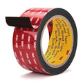 3M 5925 Double Sided Tape, 2 in x 16.4 ft Heavy Duty Foam Tape | 0.025 in Black by Rvhouse