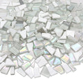 LITMIND White Series Irregular Glass Mosaic Tiles by LITMIND