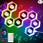 Hexagon LED Lights by vimeepro