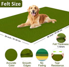 Campsite Green Fabric Sheet 36" X 36", 1.4mm Thick Large Soft Durable Flexible - Image 2