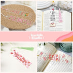 Kaciola 36 Sheets Smutty Theme UV DTF Bookmark Wraps, Acrylic Bookmark Blanks - Image 6