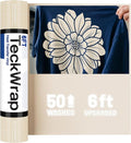 TECKWRAP Heat Transfer Vinyl for T-Shirts, 50+ Washes, REACH Certified & Dryer by TECKWRAP