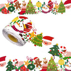 69 Ft Christmas Bulletin Board Border，Santa Claus Christmas Tree Trim Border by WUYUEJXI