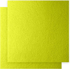 12" x 12" Felt Fabric Sheets for Crafts, Squares Felt Fabric Sheets, 1mm Thick by Unknown