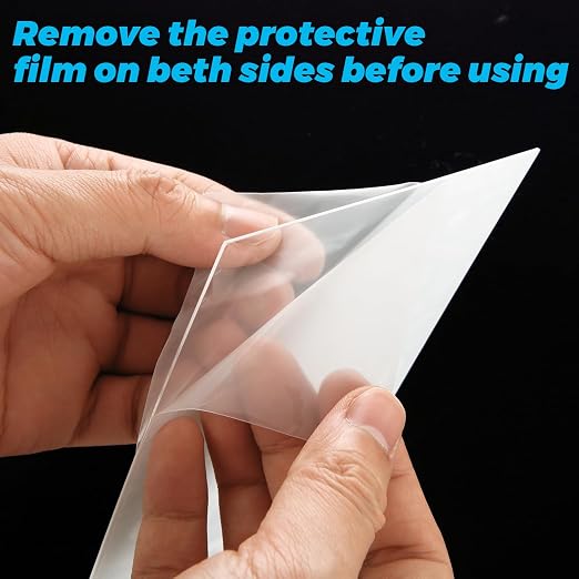 80PCS Clear Acrylic Sheets 4 x 6 Inch Acrylic Board 1 mm Thick Acrylic Panel - Image 4