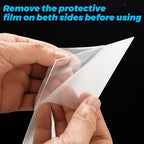 80PCS Clear Acrylic Sheets 4 x 6 Inch Acrylic Board 1 mm Thick Acrylic Panel - Image 4