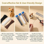 900 Pieces 7.5cm Professional Plastic Craft Whiskers, Soft Sculpture and Art - Image 5