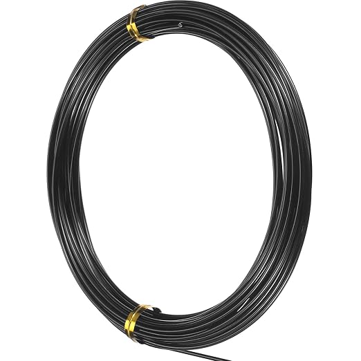 TecUnite Aluminum Craft Wire for Sculpting Armature Bendable Craft Wire for DIY by TecUnite