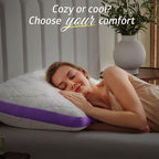 BETU Cooling King Size Pillows Set of 2, Shredded Memory Foam Cool Pillows - Image 6