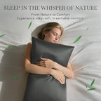 MR&HM King Pillow Cases Set of 2, Cooling Pillow Case - Image 2