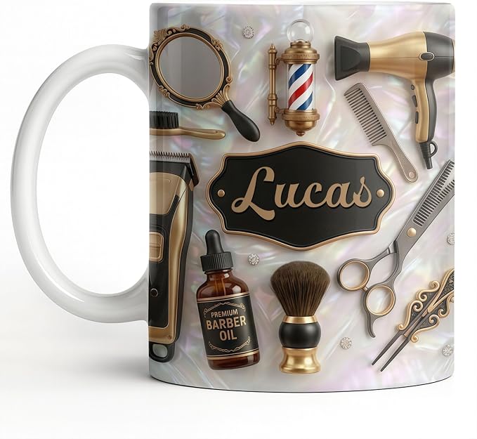 Personalized Hairstylist Mug, Unique Hairdresser Gifts by ALMAGEMSUS