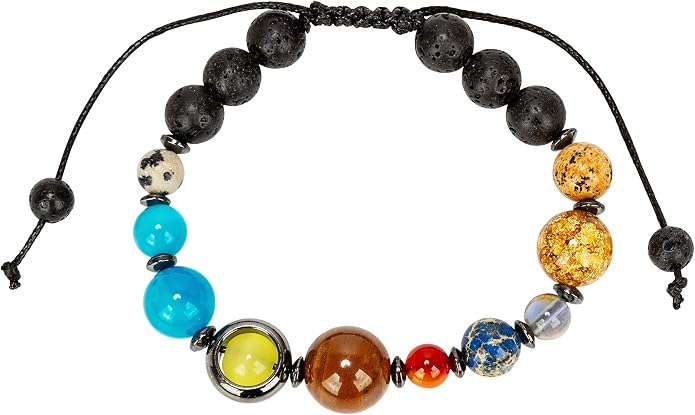 SPUNKYsoul New! His and Hers Couple Circle Distance Universe Bracelets by SPUNKYsoul