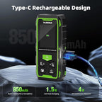 Huepar Professional 656ft/200M Dual Laser Distance Measuring Tool, 5 Years - Image 6