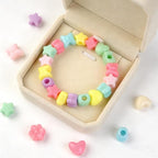 800pcs Pony Beads, Kandi Beads for Bracelets Making Kit, Hair Braids Crafts - Image 7