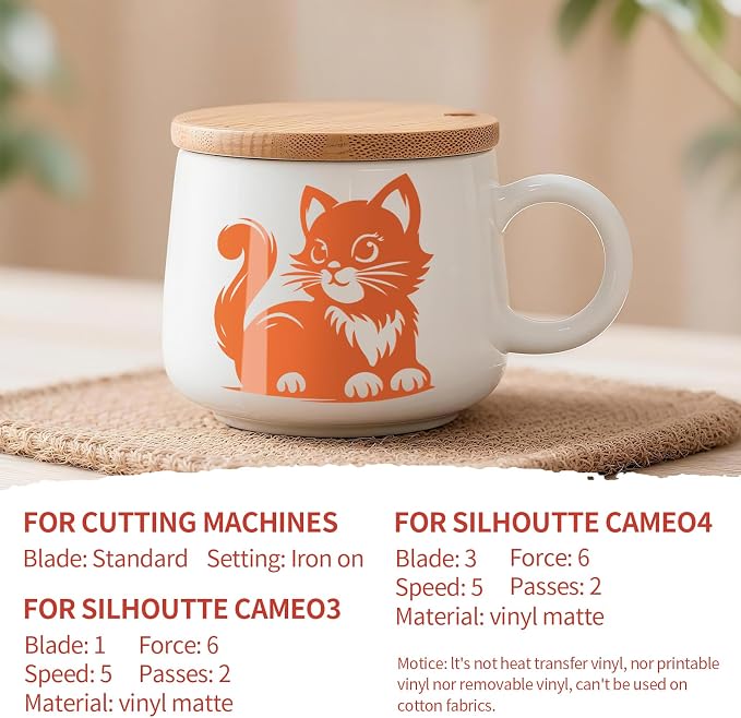 IModeur Glossy Orange Permanent Vinyl - Image 3