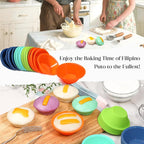 Webake 24 Pcs Platinum Silicone Puto Molder Filipino Medium-Size, 2.75" - Image 6