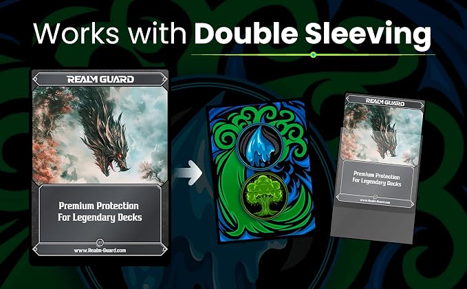 100ct Textured Matte TCG/MTG Card Art Sleeves - Image 4
