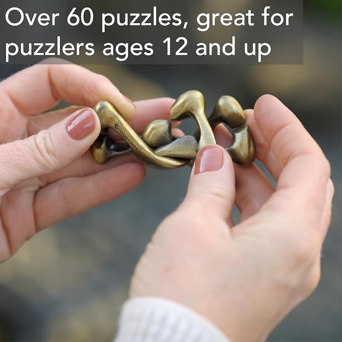 BePuzzled |Planet Hanayama Cast Metal Brain Teaser Puzzle Level 4 Mensa-Rated - Image 8