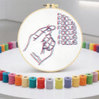 Crafmanoe Easy Hand Embroidery Kits - Image 7