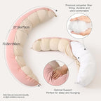 Peallow – Long Round Body Pillow - Image 3
