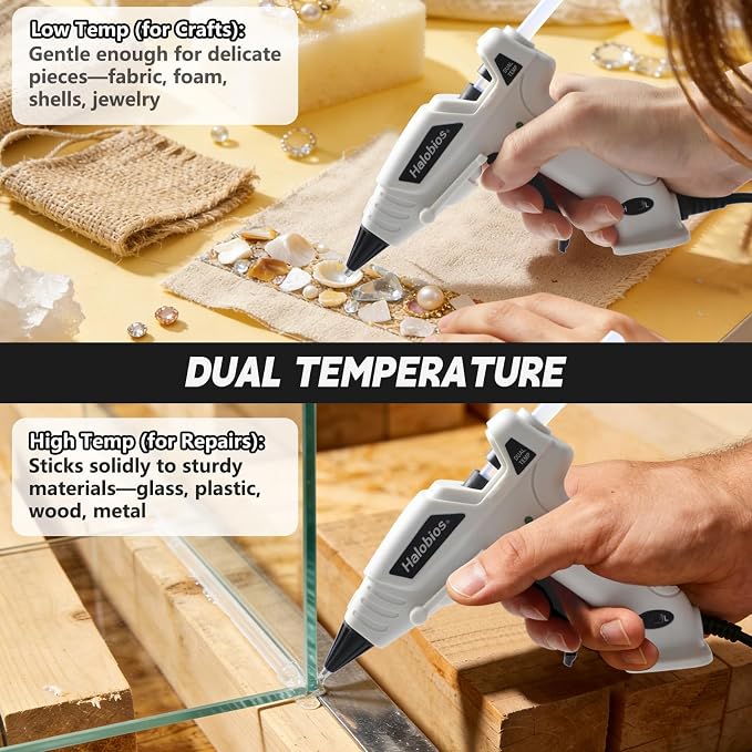Halobios Mini Dual Temp Hot Glue Gun - Image 3