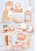 35 Pcs Dollhouse Furniture Accessories Set Mini House Furniture Small Dollhouse by Unknown