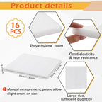Frienda 16 Pcs Polyethylene Foam Sheet, Cases Craft Moving Shipping and Storage - Image 2