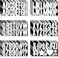 400 Pcs 24 Sheets Letter Stickers, Self Adhesive Waterproof 2.5 Inch Mailbox by Llewyn