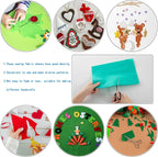 HaoFeijh Felt Fabric 36 * 36 Inch Wide 1.6mm, Fabric Sheets Soft Woven Acrylic - Image 4