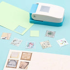 BAOFALI 3Pcs Stamp Puncher, 1X0.8inch &1inch Stamp Punch1 Inch Square Punch - Image 3