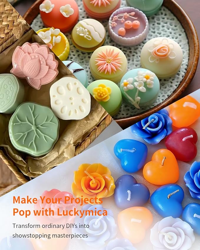 Mica Powder, 6 Colors Pearlescent Pigment Powder - Image 5