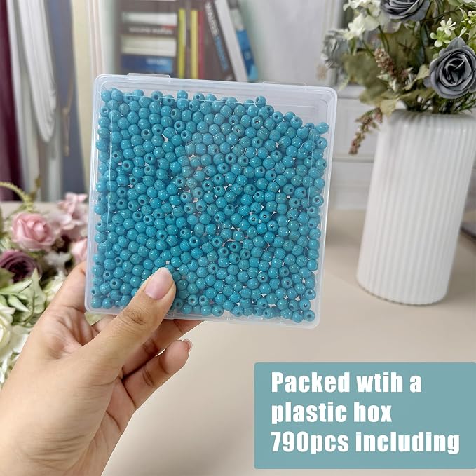 Turquoise Beads Bulk 6mm - Image 3
