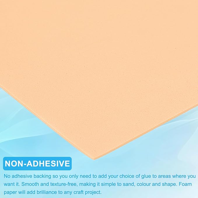 PATIKIL EVA Foam Sheet 10Pcs 12x8 Inch 2mm Thick Skin | Easy Cutting EVA Foam - Image 4