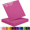 2mm Stiff Felt Sheets 12" X 12" | Thick Polyester Felt Material, DIY Craft by Luceinvita
