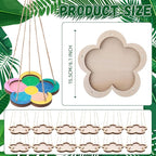 DoubleFill 48 Pcs Thickened Wood Bird Feeder Craft Kits - Image 2