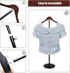 12 Pack T Shirt Display stand, Adjustable T shirt Shoulder Stand - Image 4