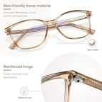 Madison Avenue Blue Light Blocking Glasses Anti Eyestrain UV Glare Blue Light - Image 3