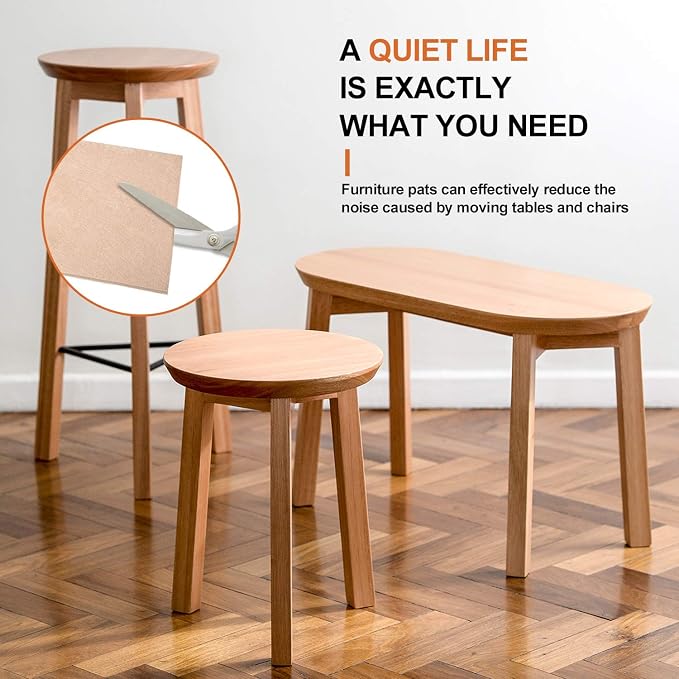 Felt Furniture Pads 10pcs 8" x 6" Self Adhesive Cuttable Furniture Felt Pads - Image 5
