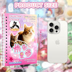 Tmtains 30 Sheets Cat Sticker Book - Image 3