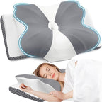 CloudBliss Cervical Memory Foam Pillow by CloudBliss