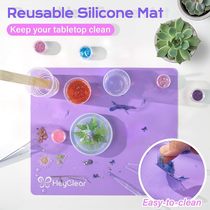HeyClear Epoxy Resin Kit with Molds - Image 3