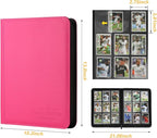 9 Pocket Card Binder, Premium Zip Trading Card Binder, 540 Double Sided Pocket - Image 2