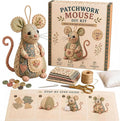 Patchwork Mouse DIY Kit, Handmade Sewing Craft Kit by Unknown