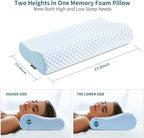 Cervical Pillow for Neck Pain Relief, Contour Memory Foam Pillows for Sleeping - Image 3