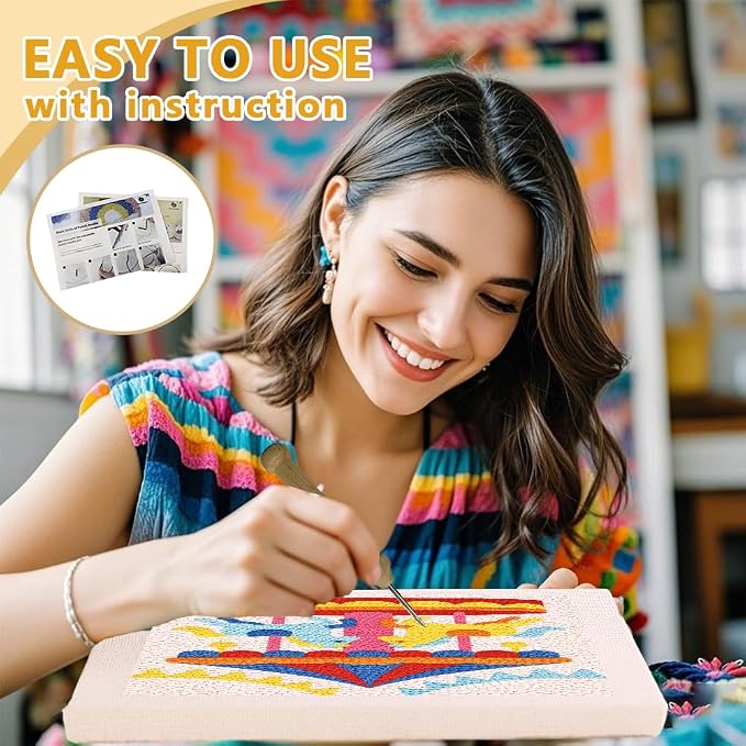 Doodlream Color Carousel Horses Needle Kit - Image 3