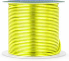 Mandala Crafts 16 Gauge Yellow Green Anodized Aluminum Craft Wire, 100 FT | - Image 2