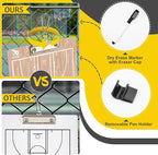 WISYOK Double-Sided Basketball Coaching Clipboard, Dry Erase Board - Image 4