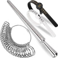 Ring Sizer Measuring Tool Kit, Ring Mandrel Measurer, US Ring Size 0-13 by MYEBIUAI